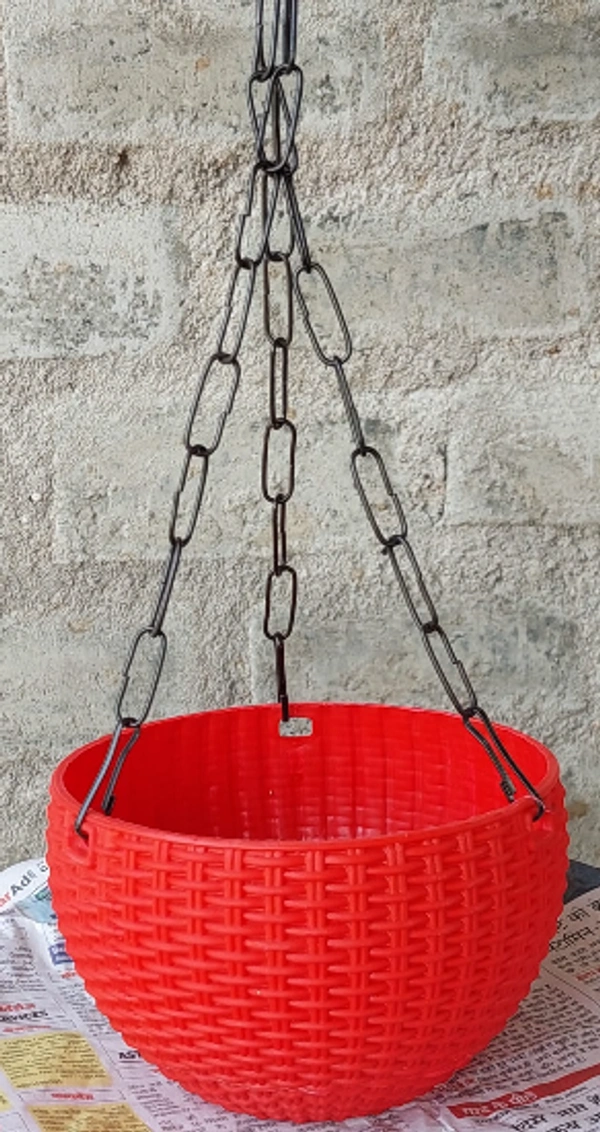 Red Hanging Pot